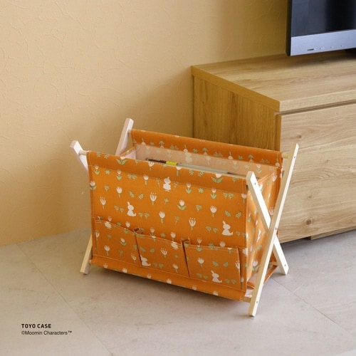 バスケット ムーミンシリーズ オレンジ