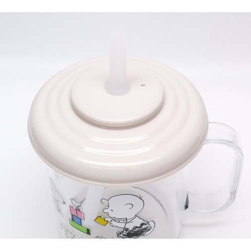ストローマグ スヌーピー 210ml 持ち手