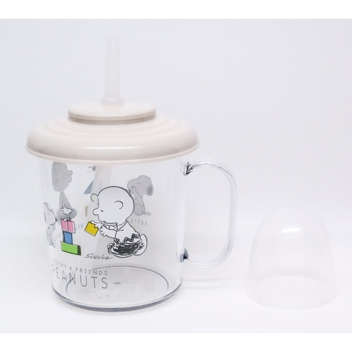 ストローマグ スヌーピー 210ml 持ち手