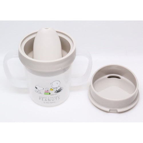 トレーニングコップ スヌーピー 150ml 持ち手