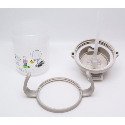 ストローマグ スヌーピー 270ml 持ち手