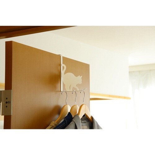 ドアフック キャットドアフック うずうず シロ