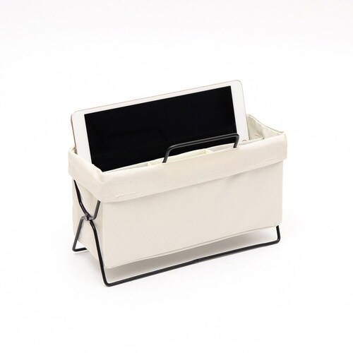 卓上収納 卓上マルチラック 折りたたみ アイボリー