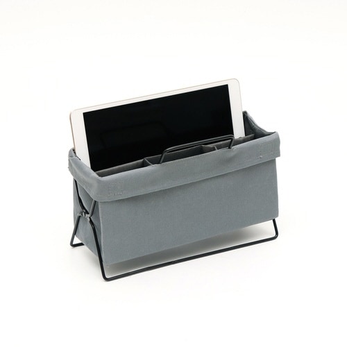 卓上収納 卓上マルチラック 折りたたみ グレー