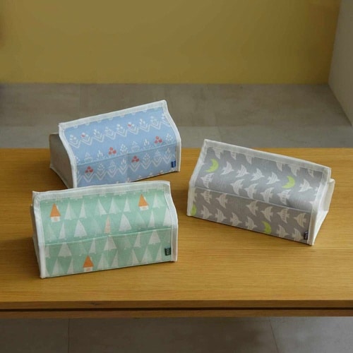 ティッシュケース moinoモイノ グリーン