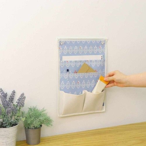 ウォールポケット moinoモイノ ブルー