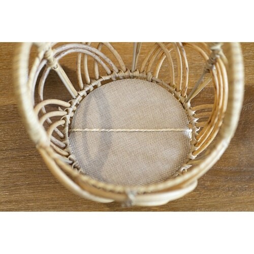 ラウンドバスケット Mサイズ トーク ペタル