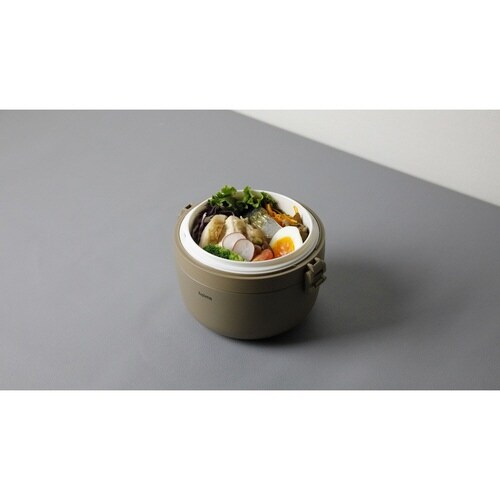 保温弁当箱 850ml holms ベージュ