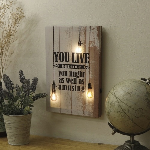 LEDキャンバスアート インダストリアル