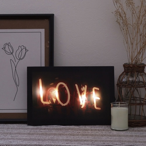 LEDキャンバスアート ネオンサイン