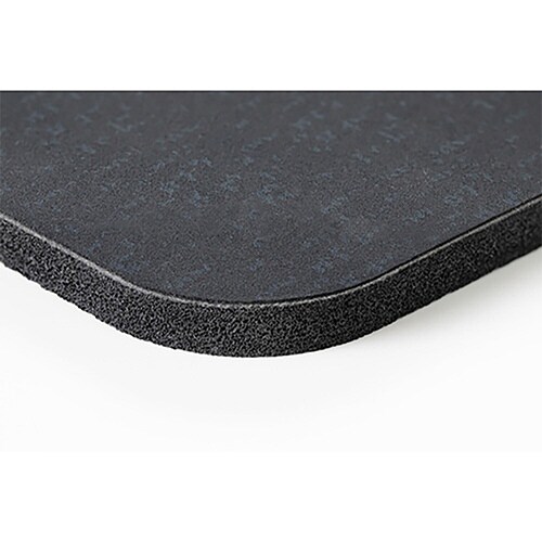 &NE バスマット 速乾 ラバーストーン ブラック