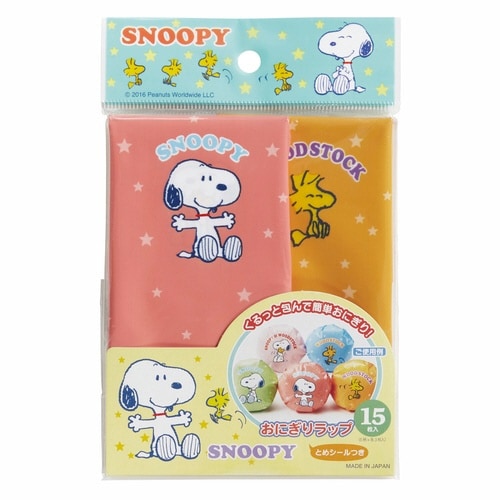 おにぎりラップ スヌーピー 15枚入り