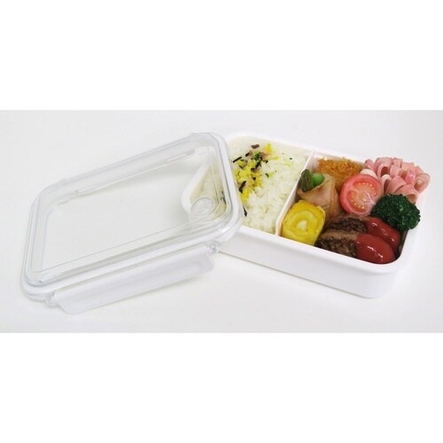 お弁当箱 1段 まるごと冷凍弁当 ホワイト