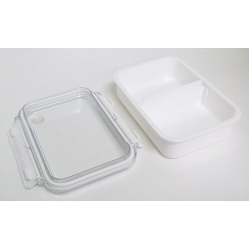 お弁当箱 1段 まるごと冷凍弁当 ホワイト