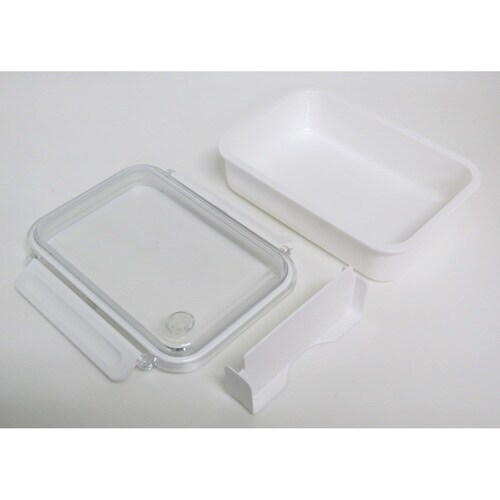 お弁当箱 1段 まるごと冷凍弁当 ホワイト