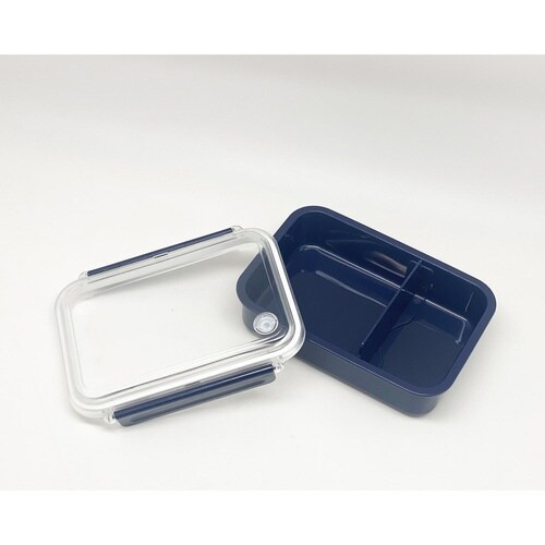 お弁当箱 1段 まるごと冷凍弁当 ネイビー
