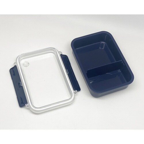 お弁当箱 1段 まるごと冷凍弁当 ネイビー