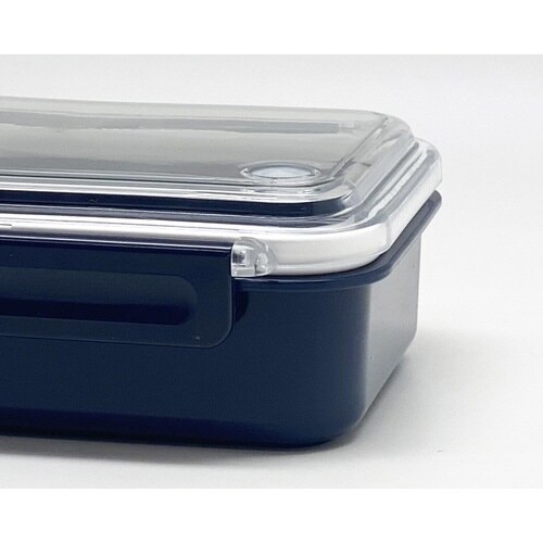 お弁当箱 1段 まるごと冷凍弁当 ネイビー