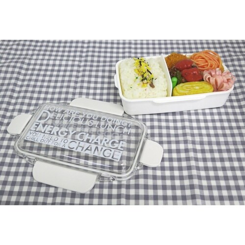 弁当箱 1段 500ml ホワイト