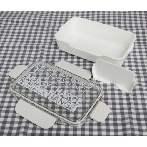 弁当箱 1段 500ml ホワイト