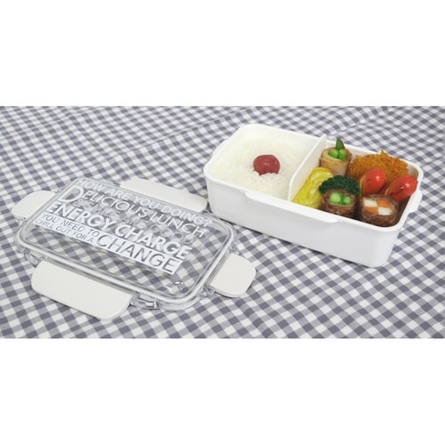 弁当箱 1段 650ml ホワイト