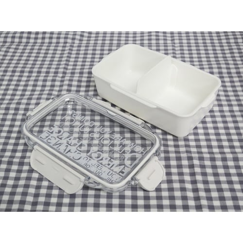 弁当箱 1段 650ml ホワイト