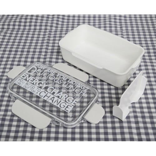 弁当箱 1段 650ml ホワイト