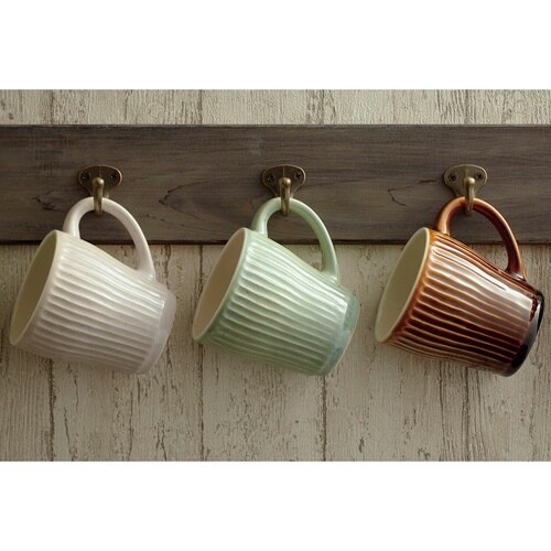 マグカップ 330ml Ripple ベージュ