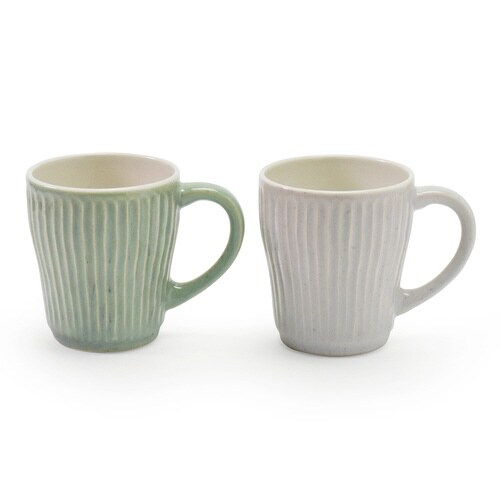 マグカップ 330ml Ripple ベージュ