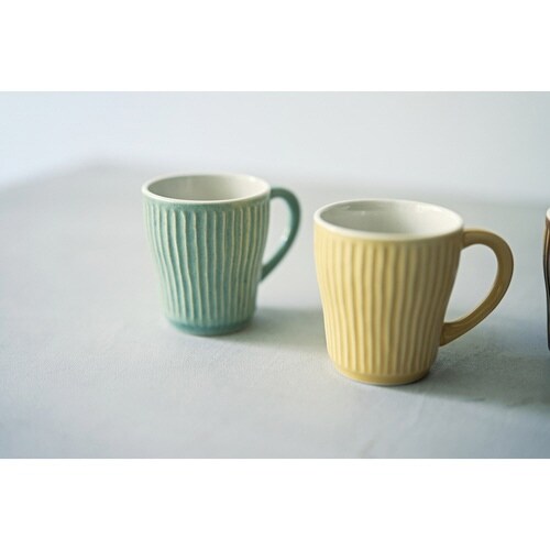マグカップ 330ml ライトグリーン
