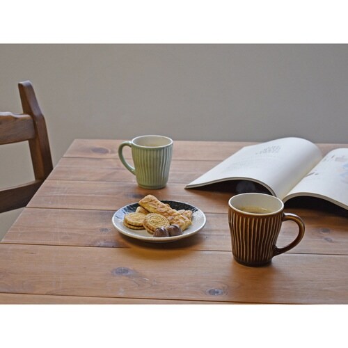 マグカップ 330ml ライトグリーン