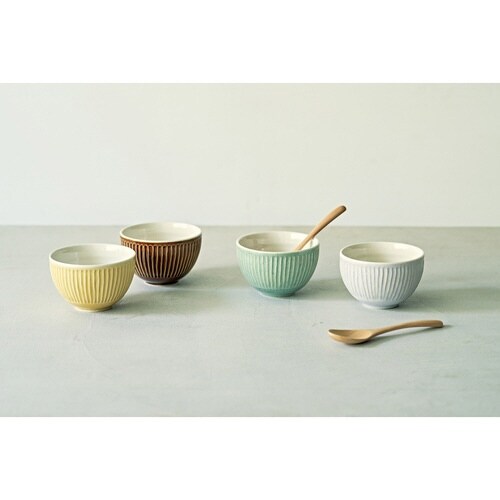ボウル 11cm Ripple ライトグリーン