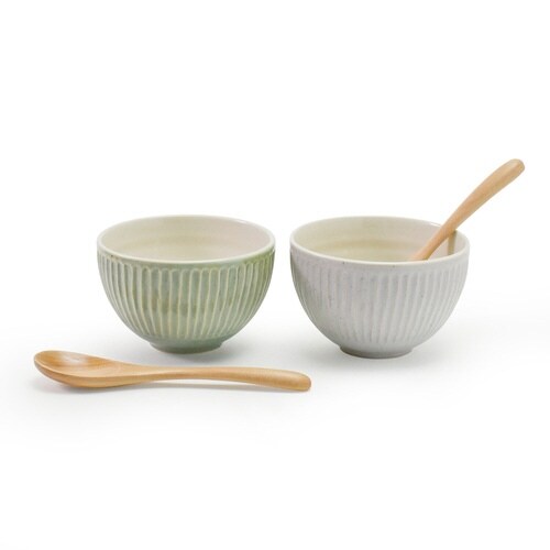 ボウル 11cm Ripple ライトグリーン