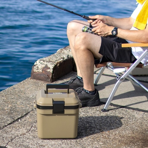 クーラーボックス 7L 小型 サンドベージュ
