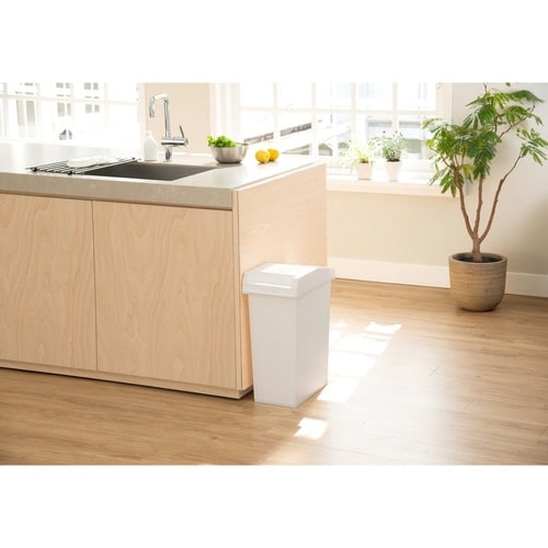 ゴミ箱 33L ユニード スライドペール ホワイト