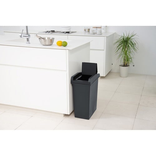 ゴミ箱 33L ユニード スライドペール ブラック