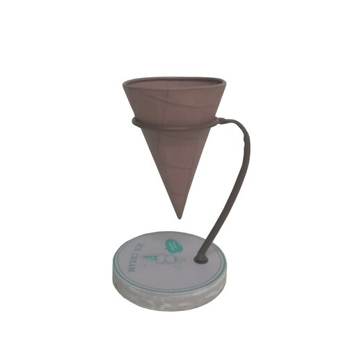 プランター アイスクリーム フラワーポット ピンク