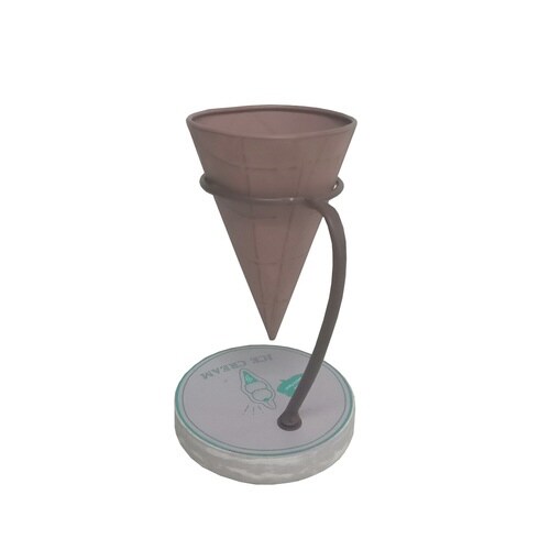 プランター アイスクリーム フラワーポット ピンク