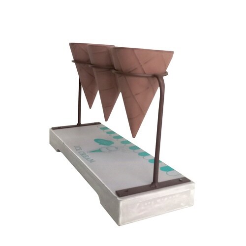 プランター アイスクリーム フラワーポット ピンク