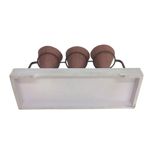 プランター アイスクリーム フラワーポット ピンク