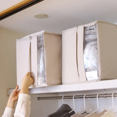 布団収納袋 ソルブ 掛け布団収納 枕棚用