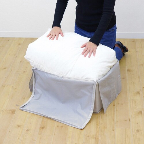 布団収納袋 ソルブ 掛け布団収納 シングル用