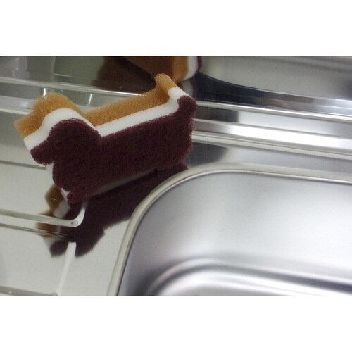 キッチンスポンジ SU ブラウン ダックスフント