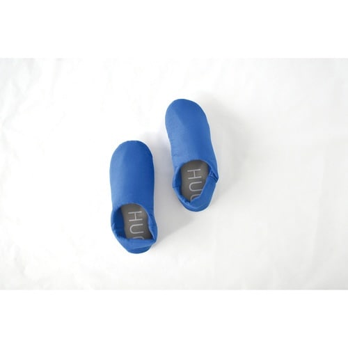 バブーシュスリッパ HUG カラフル ブルー