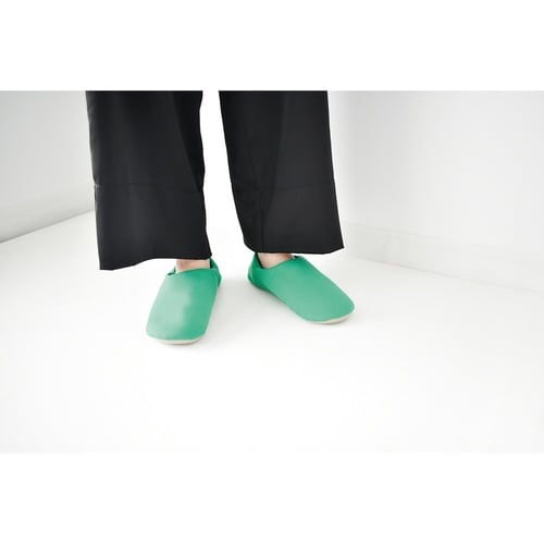 バブーシュスリッパ HUG カラフル グリーン