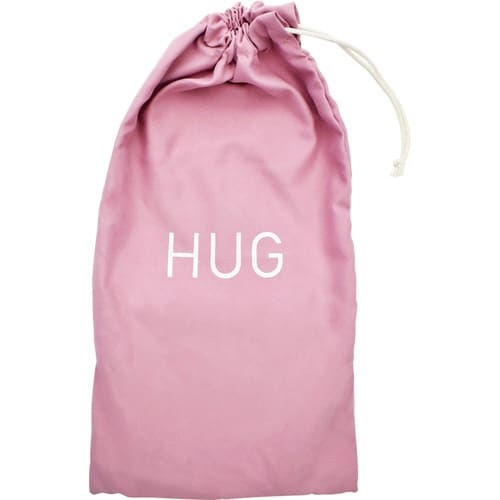 バブーシュスリッパ HUG カラフル ピンク