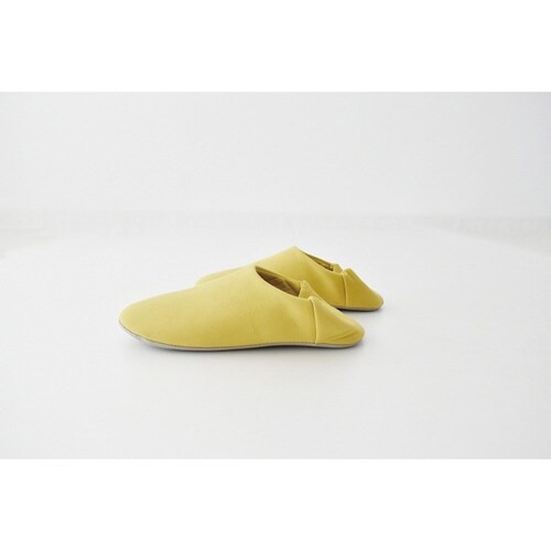 バブーシュスリッパ HUG カラフル イエロー