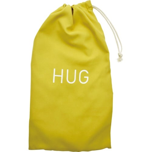 バブーシュスリッパ HUG カラフル イエロー