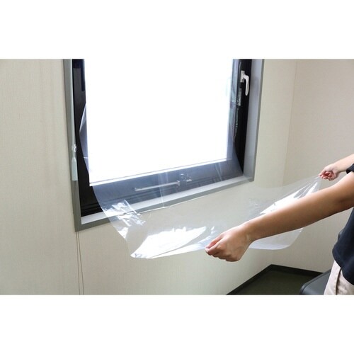 飛散防止カバーシート サッシ 防災 台風 窓ガラス