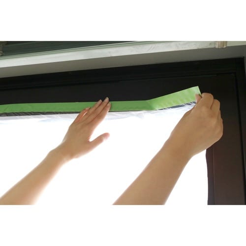 飛散防止カバーシート サッシ 防災 台風 窓ガラス